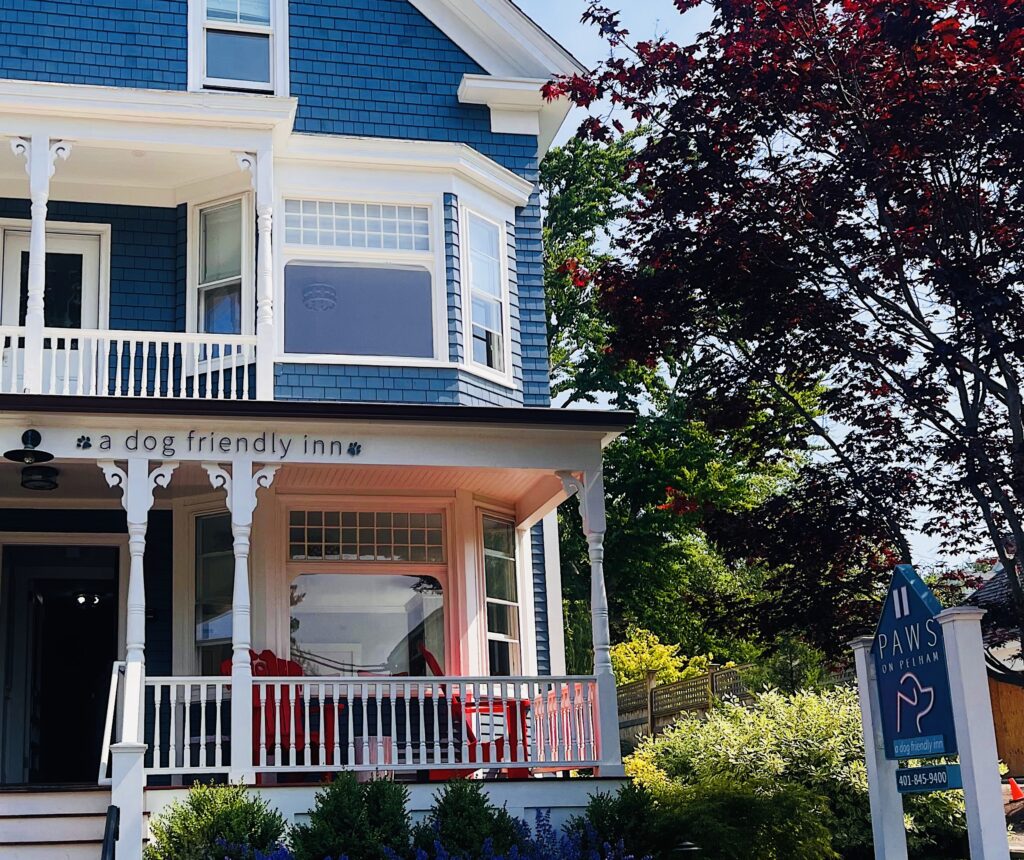 Paws on Pelham, Dog-friendly Inn, Newport Rhode Island.