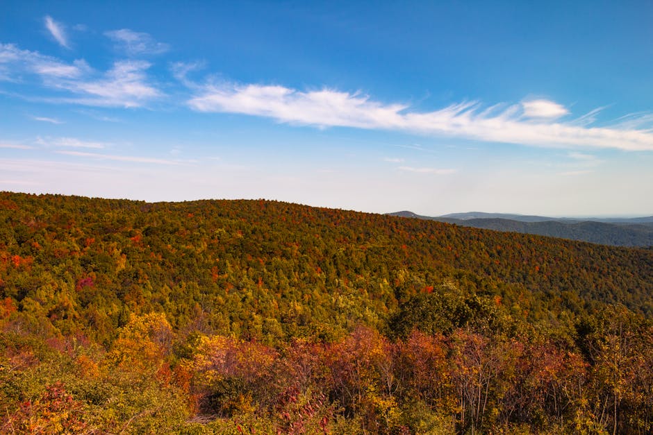 Breathtaking autumn hues across the Appalachian Mountains